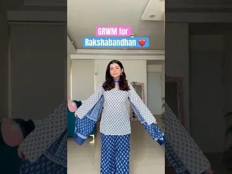 GRWM for Rakshabandhan + Updates #youtubeshorts #shorts