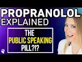 Propranolol For Anxiety 5 MUST KNOW Facts