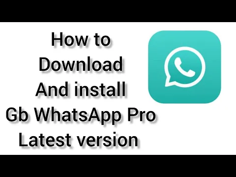 Download MP3 Gb WhatsApp download and install step by step guide