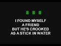 Cowboy Junkies A Common Disaster karaoke songs karaoke lyrics