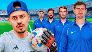 TENTEI RECRIAR AS TÉCNICAS MAIS LENDÁRIAS DOS GOLEIROS!