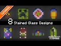 8 Stained Glass Designs for Minecraft