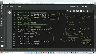 Week 8 Lecture 37 Nonlinear Equations Implementation of Newton-Raphson s Method as Python Code