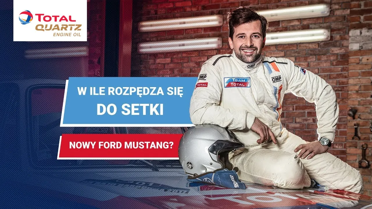 Jak jeździ Ford Mustang? | Patryk Mikiciuk | Team Total : Youtube video player