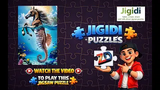 Jigidi Jigsaw Puzzles - A Seahorse Hybrid