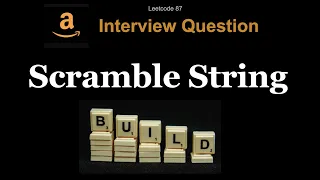 Leetcode 87 Scramble String