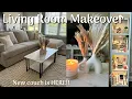 Living Room Makeover New couch is here Literally OBSESSED
