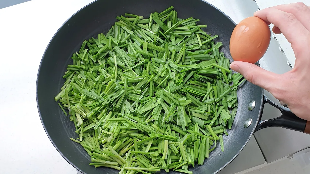 부추 두부 계란 만두