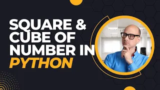 Python program to find square and cube of given no calculate square cube of any number