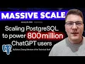How OpenAI Scaled Postgres to 800 Million Users Step-by-Step