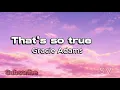 Download Lagu Gracie Abrams - That’s So True (Lyrics)