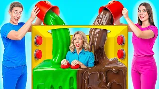 1000 Mystery Buttons Challenge Only 1 Lets You Escape Crazy Prank Ideas By Multi DO Challenge 