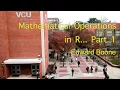 Mathematical Operations in R Part 1