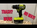 Ryobi 18v HP Brushless Compact Drill - Is it Trash