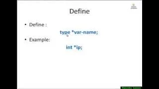 C Tutorial 32 Pointer in C Programming