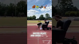Speed Vs MrBeast Race Shorts 