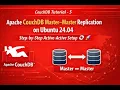 Apache Couc B Master Master Replication Active-Active Setup