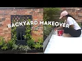 Backyard Courtyard Makeover Part 1 Transforming Overgrown Yard into Modern English Garden