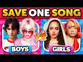 Lagu Save One Song - 💙 Boys vs 🩷 Girls Edition 🎶 Music Quiz 2026