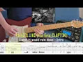 Phil Collins - I wish it would rain down (feat Eric Clapton) - Guitar solo cover #11