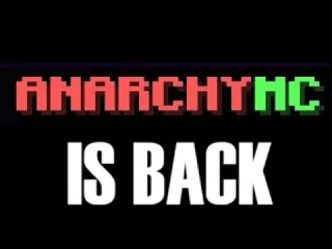 Minecraft server video for AnarchyMC