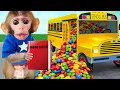 Download Lagu Bebé Mono ZinZin cuida al monito lindo y prepara leche deliciosa en casa - MONO ZINZIN ESP