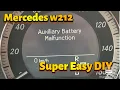 DIY Mercedes Auxiliary Battery Replacement