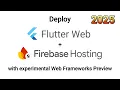 Deploy Flutter Web App on Firebase Hosting 2025 Tutorial