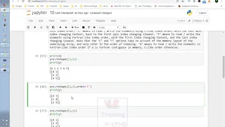 numpy flatten and ravel functions in python 12