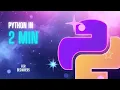 Learn Python in 2 Minutes Beginner Friendly