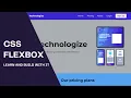 CSS flexbox - learn how to layout elements on a page with ease tutorial 3