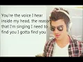Gotta Find You Joe Jonas (Lyrics on screen)
