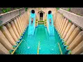 Download Lagu 100 Days Building A Huge Underground Tunnel House With Water Slide Swimming Pool