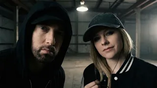 eminem ft avril lavigne who am i official lyrics video 