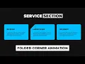 Responsive Services Section Design using HTML and CSS