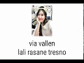 Download Lagu lirik via vallen lali rasane tresno