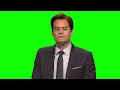What do you want in a word chaos Bill Hader green screen
