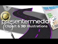 Power Up Your Presentations with PresenterMedia 3D Clipart Getting Started