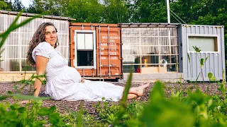 Before Baby Arrives… We Finally UPGRADED Our Shipping Container Kitchen