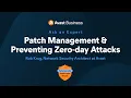 Ask an Expert - Patch Management