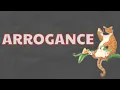 What Does ARROGANCE Means Meanings And Definitions With Example in ENGLISH