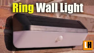 Ring Wall Light Solar Review - Unboxing Features Setup Installation Testing