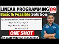 Basic Feasible Solution in Hindi Linear Programming Operation research by Yash vardhan tengauriy
