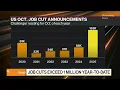 US Companies Announce Most October Job Cuts in Over 20 Years