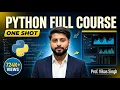 Python Programming Full Tutorial in One 2024 Python full course