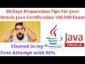 Tips and Tricks to clear Java OCA 1Z0-808 Exam in 20 Days My Java Certification My Experience