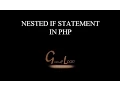 Nested If Statement In PHP PHP-14