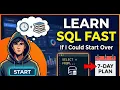 How I Would Learn SQL FAST If I Could Start Over
