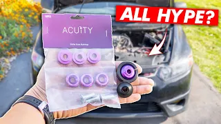Acuity Shifter Cable Bushings and Base Bushings Install and Test 8th Gen Civic Si Boosted John