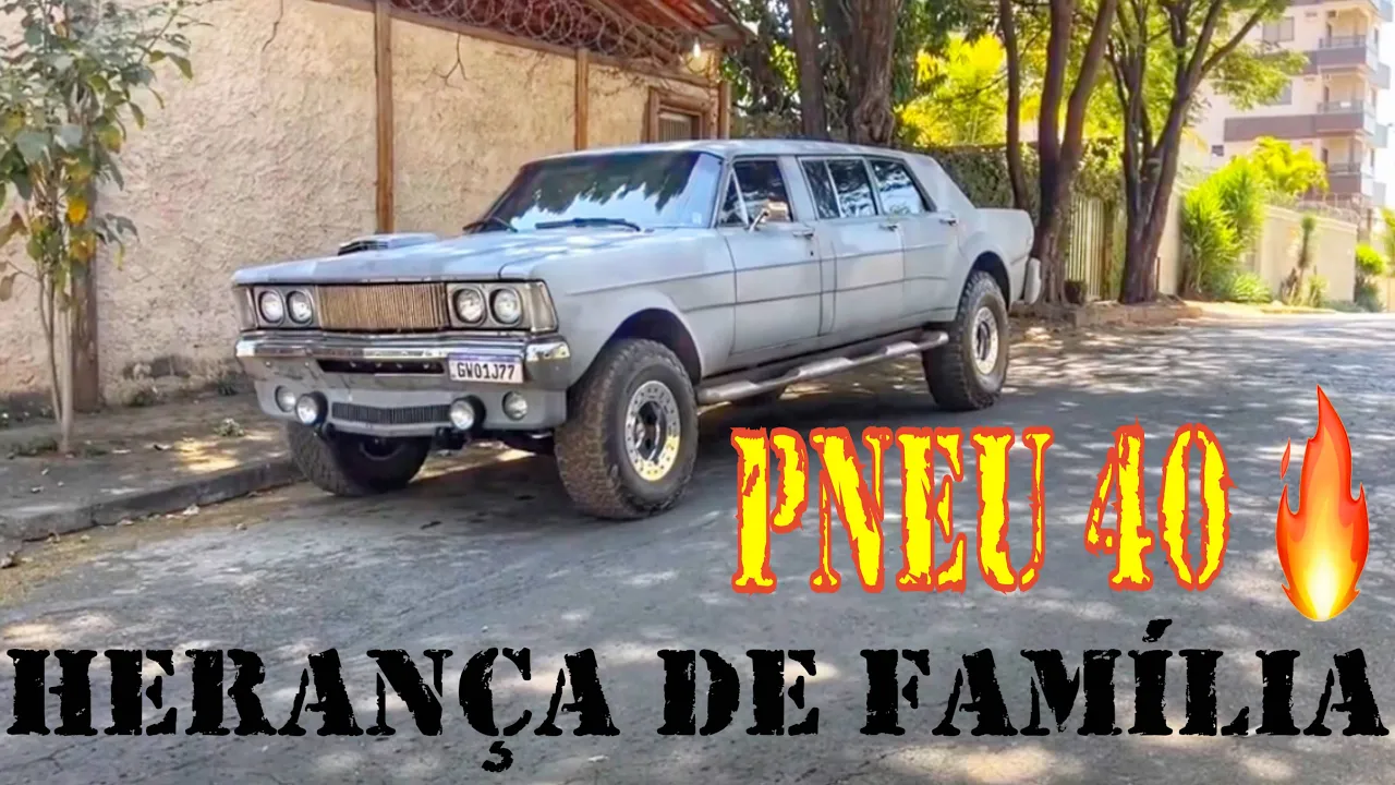 LANDAU 77 COM MOTOR MWM SPRINT 6 CILINDROS BITURBO FEITO NA GARAGEM DE CASA